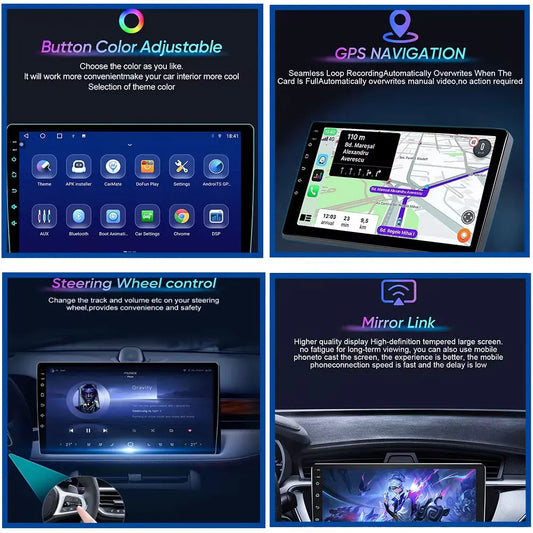CARPLAY Android Screen For Chevrolet Avalanche Impala Tahoe Traverse 2007-2016 Car Automotive Multimedia Navigation DVD 7862 CPU