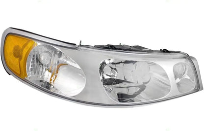 OE Replacement Headlights Assemblies Compatible with 1998-2002 Lincoln Town Car [ FO2502158 FO2503158 1W1Z13008CA 1W1Z13008BA ]