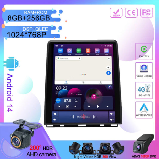 5G Car Radio for Renault Clio5 CLIO 5 2019 - 2021  Player GPs Navigation Stereo Android Auto Screen Bluetooth Multimedia Player