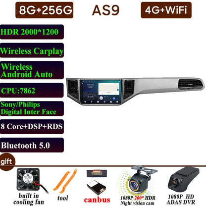 Car Radio Carplay For VOLKSWAGEN VW SPORTSVAN 2016-2019 Navigation GPS Android Auto Multimedia Player Stereo 4G Wifi No 2din DVD