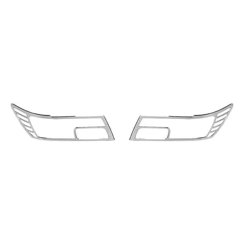 Car Front Lamp Trim Headlamp Cover Stickers ABS Decoration for Dodge Journey 2011-2020 Interior Accessories