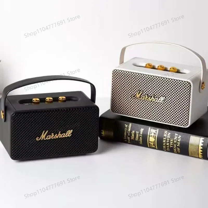 MARSHALL M10 Wireless Bluetooth Speaker Stereo Bass Sound Outdoor Indoor Sport HIFI Portable Speakers, IP67 Waterproof Dustproof