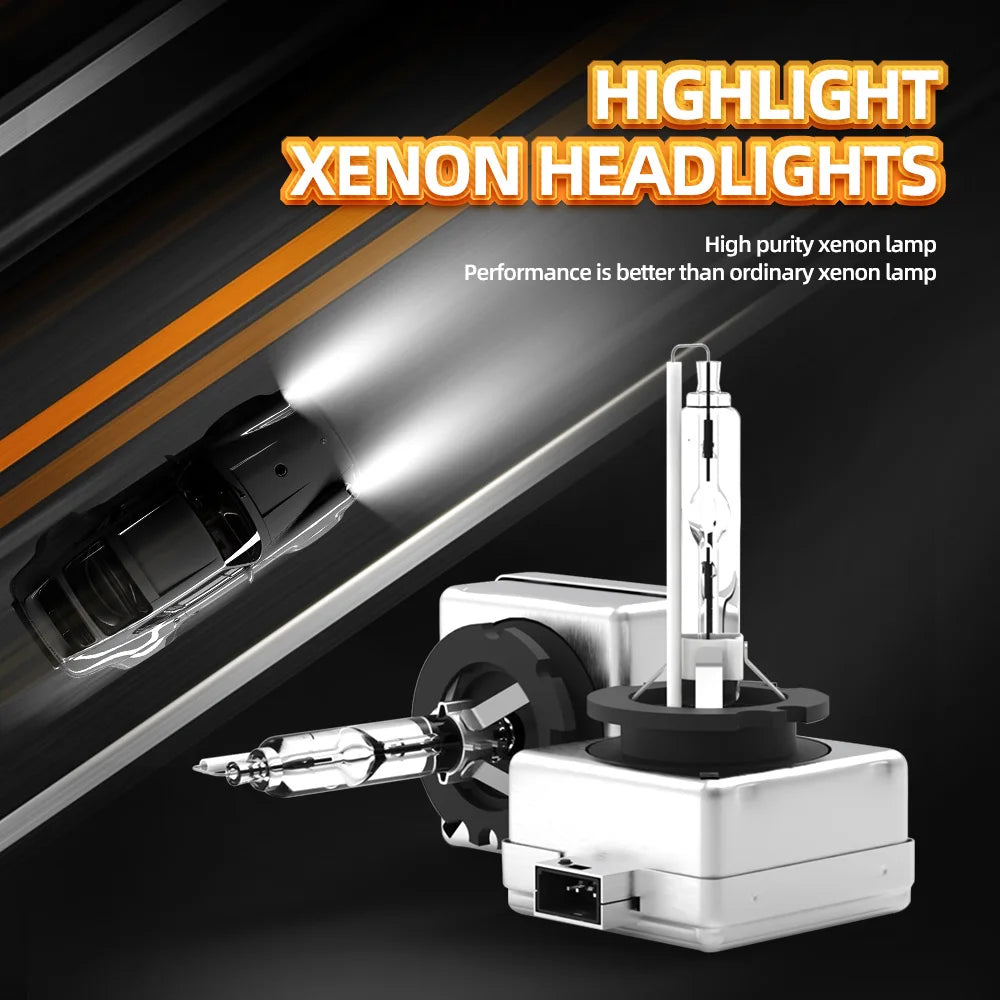 Roadsun 2x D1S HID 35W Xenon HeadLamp 6000K Bright White Lights Auto Bulbs Headlight For Dodge Durango 3rd Gen 2011 2012 2013