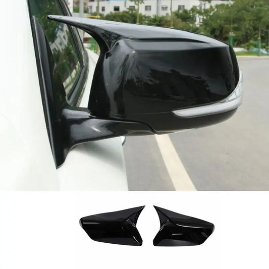 New M Style 2x Car Side Mirror Cover Cap Replacement Car Rearview Mirror Shell Case For Infiniti Q50 Q60 QX30 Q70 2014-2021