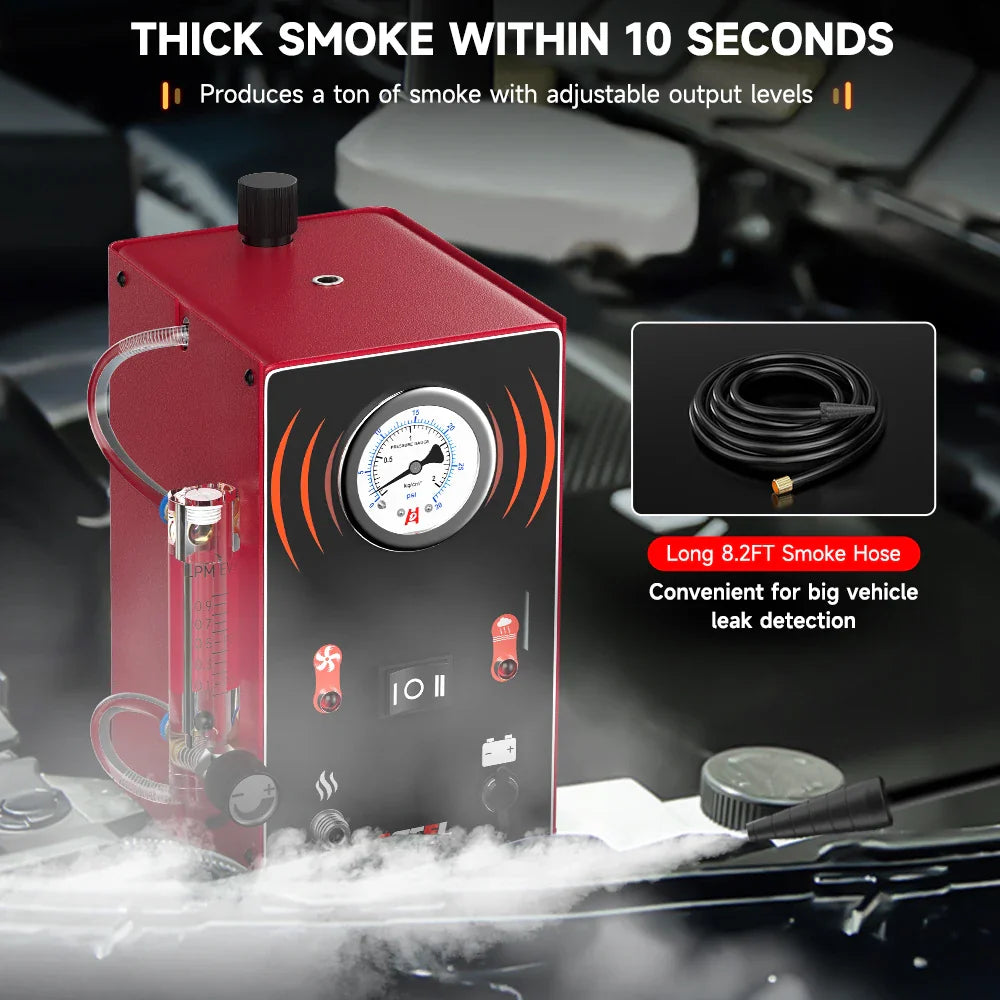 ANCEL S300 Car Smoke Leak Detector Turbo 12V with Pump EVAP Pipe Leak Locator Smoke Generator Diagnostic Tool for Car Motorcycle power tools