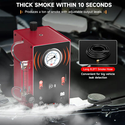 ANCEL S300 Car Smoke Leak Detector Turbo 12V with Pump EVAP Pipe Leak Locator Smoke Generator Diagnostic Tool for Car Motorcycle power tools