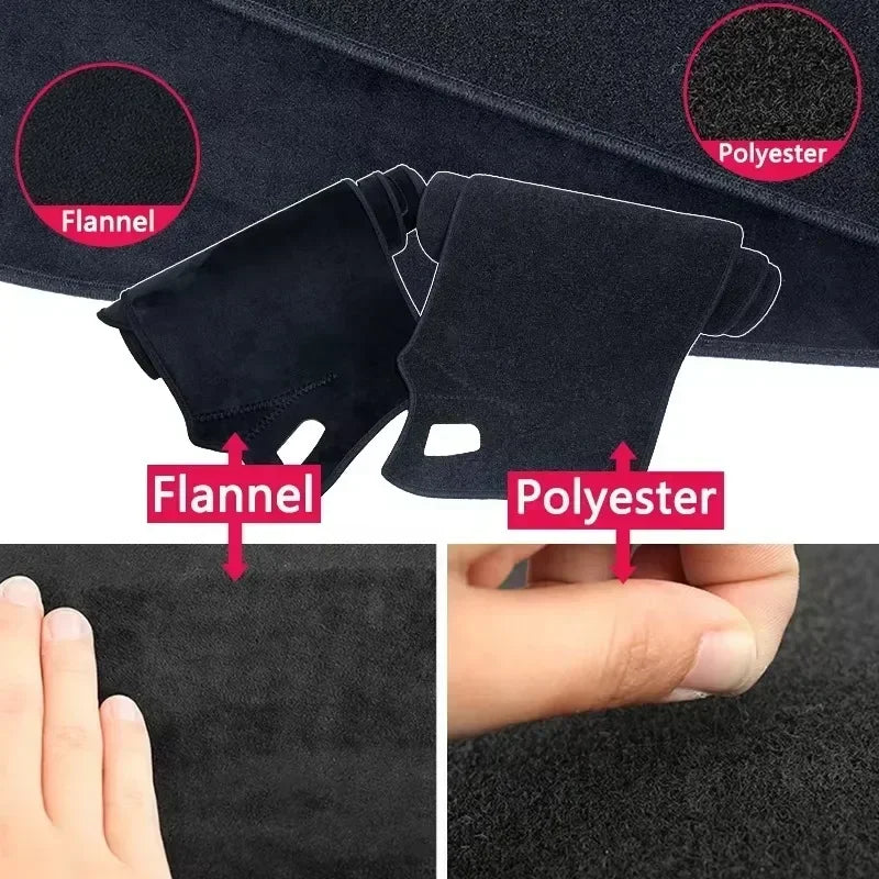 For Jaguar F-Type 2014-2024 Car Dustproof Anti-Slip Center Console Dash Mat Dashboard Cover Mat Sunshade Dashmat Car Accessories