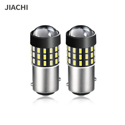 JIACHI Wholesale 100PCS BAY15D 1157 P21/5W Led Car Bulb 1156 BAU15S T25 3157 7443 Brake Lights Daytime Running Lamp DRL DC12-24V