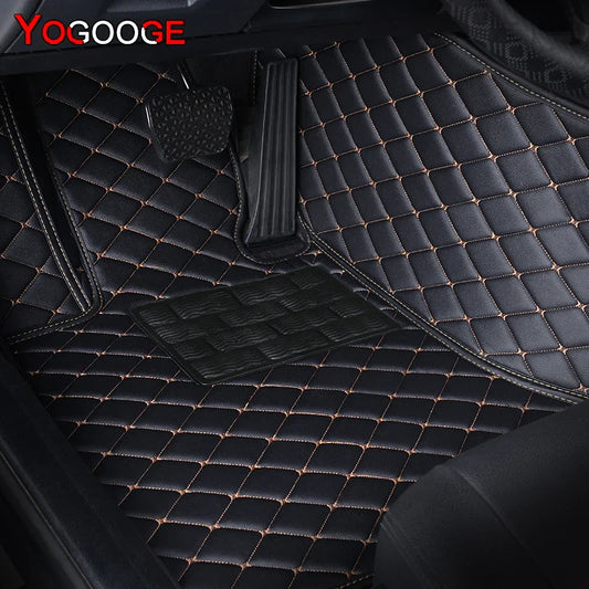 YOGOOGE Custom Car Floor Mats For Infiniti G G25 G35 G37 Auto Carpets Foot Coche Accessorie
