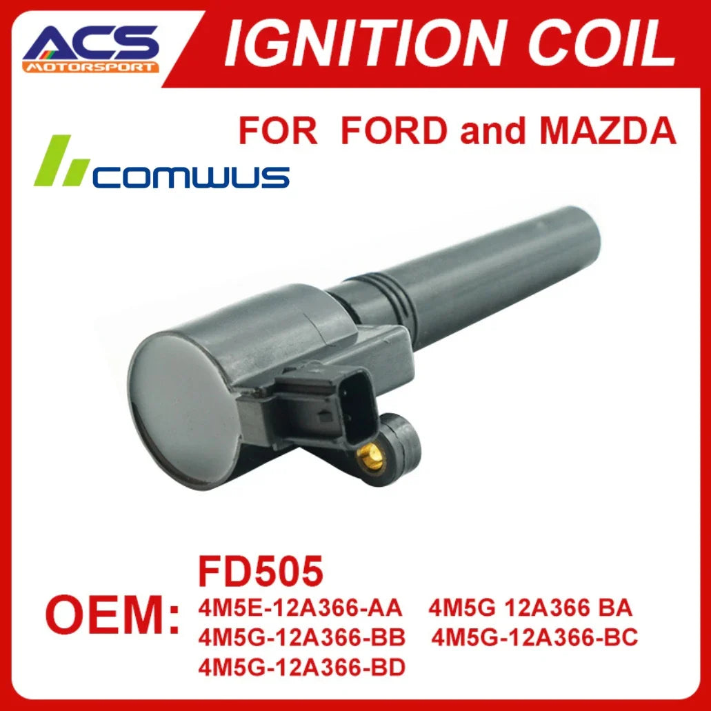 1/4 PCS Lgnition Coil DG507 4M5Z-12029-B Compatible with Ford Fusion Escape C-Max Transit Connect Lincoln MKZ Mercury Mariner Mi