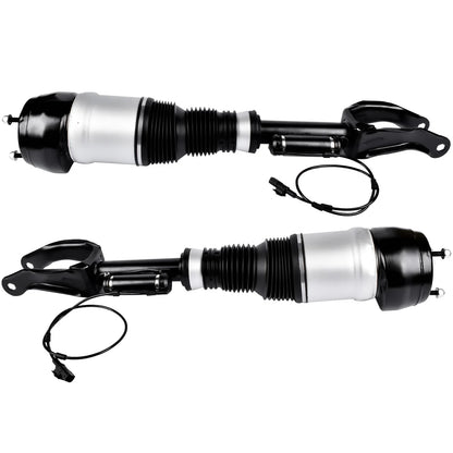 AP02 Pair Front Air Suspension Shock Absorber Struts with ADS for Mercedes-Benz M-Class W166 GL-Class X166 ML/GL 350 500