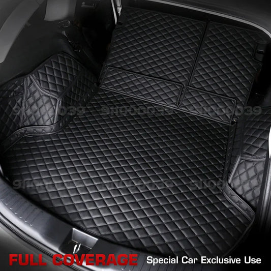 For Volkswagen VW ID.6 CROZZ、ID.7 VIZZION Auto Full Coverage Trunk Mat Car Protective Pad Cargo Liner Interior Accessories