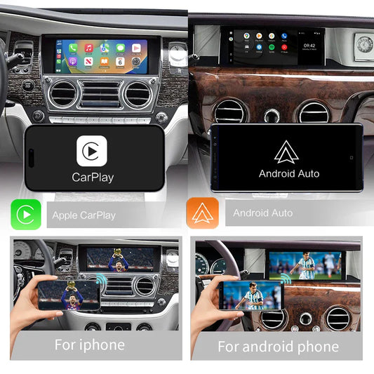 Wireless Carplay Decoder For Rolls Royce Wraith Ghost Phantom Dawn With Android Auto CarPlay Airplay Autolink Module Smart Box