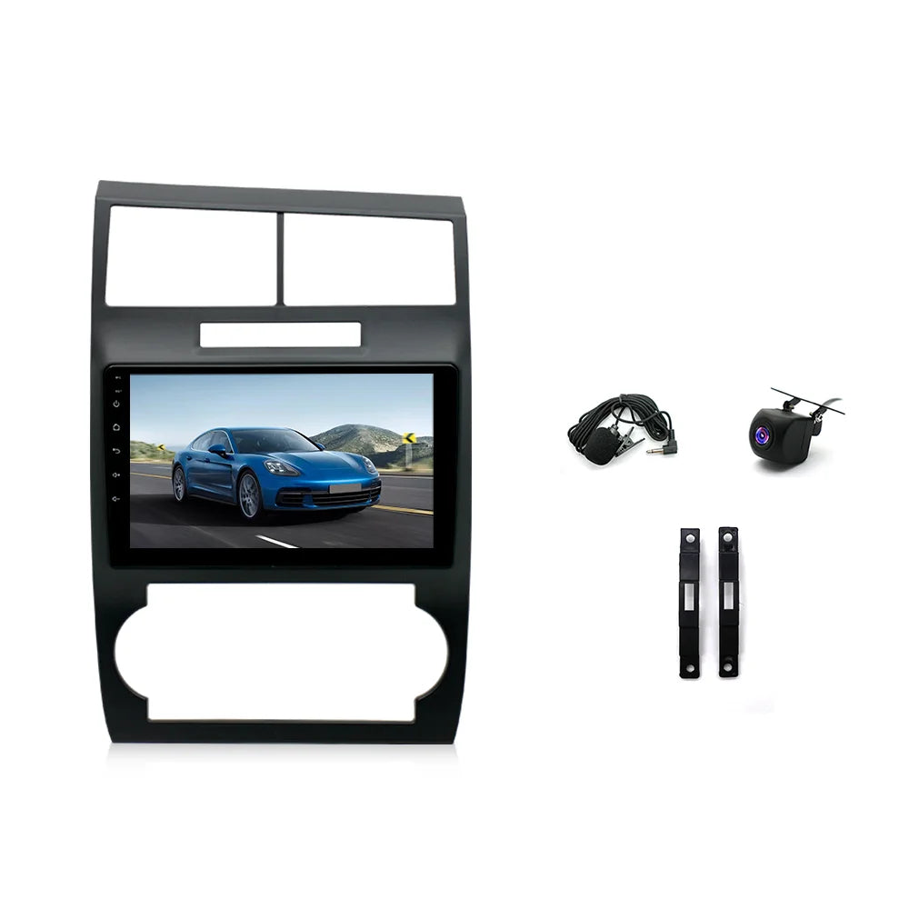 9 Inch Android 13.0 4GB+64GB For Dodge Charger Magnum 2005 2006 2007 Car GPS Navi Multimedia Player Radio Tape Head Unit Carplay