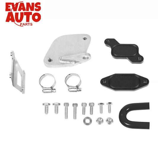 EGR Cooler Valve Kit For Chevrolet 2007 2008 2009 2010 EGR Valve Kit Billet Intake Plate GMC GM 6.6L 6.6 Duramax LMM EGR Valve