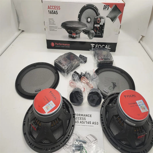 Free Shipping 1Set Focal Access 165AS 2-Way Max 120W Separated Kit Performance Component Car Speaker Hi Quality Made In France