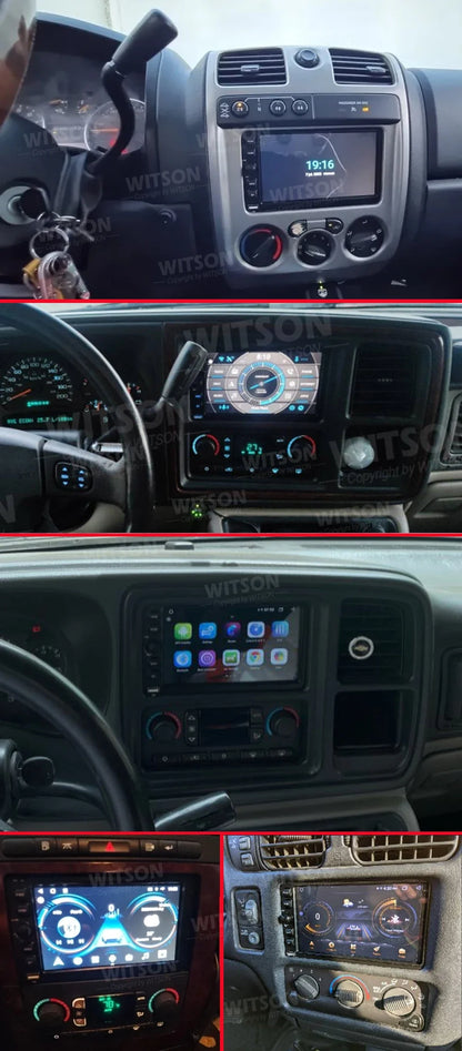 OEM Car Radio CarPlay 7" For Chevrolet Silverado Suburban Tahoe Avalanche Hummer Savanna GMC Sierra Yukon Canyon Envoy 2003-2006