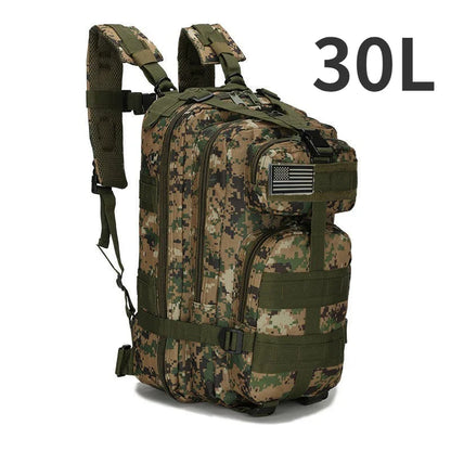 50L/30L Camo Bag Men Tactical Backpack Molle Bag Out Bag Waterproof Camping Hunting Backpack Trekking Hiking