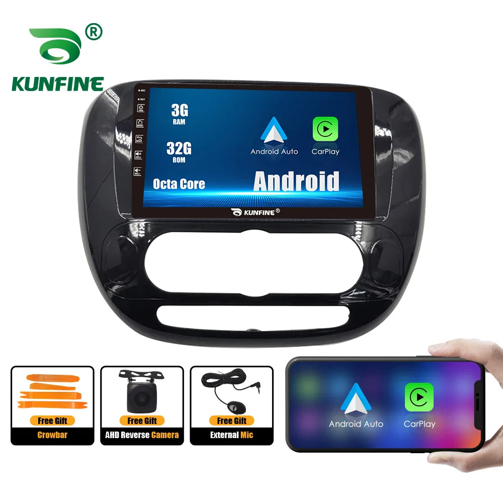 Car Radio For KIA Soul 2014-2017  2Din Android Stereo DVD GPS Navigation Video Player Multimedia Carplay Android Auto BT WIFI QL