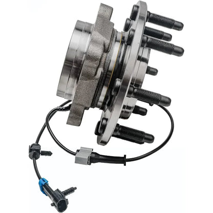 Detroit Axle - Front Wheel Bearing Hubs for Silverado Sierra 2500 3500 HD, Chevy GMC Suburban Yukon XL 2500 Hummer H2