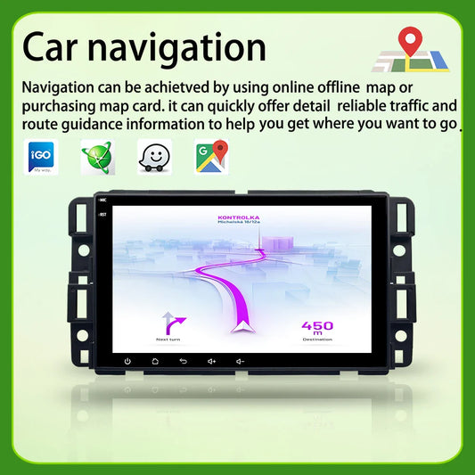 CarPlay Head Unit for Chevrolet Express Van, 4G, WiFi, Android 13, GPS, Tahoe, GMC Yukon, Acadia, Auto Radio