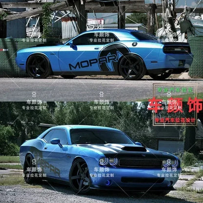 Car Vinyl Sticker FOR Dodge challenger charger body exterior decoration personalized custom Decals Decor Auto Accessories