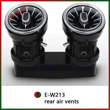 For Mercedes-Benz E-class W213 Coupe W238 LED Ambient Light 3D Tweeter Speeker Backlight Air Vent Turbine Car Atmosphere Lamp