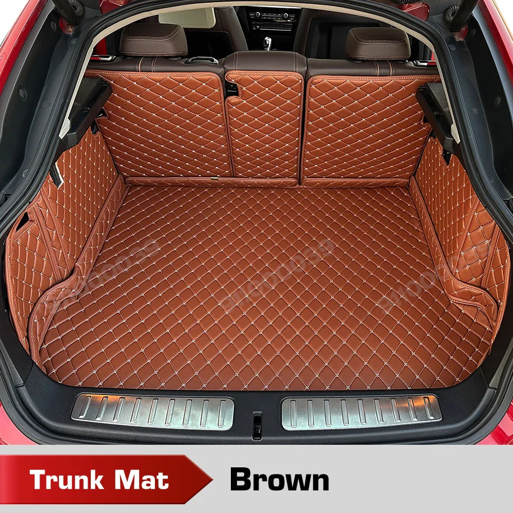 For Volkswagen VW ID.6 CROZZ、ID.7 VIZZION Auto Full Coverage Trunk Mat Car Protective Pad Cargo Liner Interior Accessories