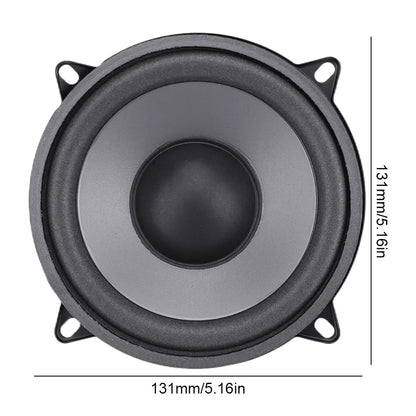 Music Stereo 400W 500W 600W 4/5/6 Inch Car HiFi Coaxial Speaker Full Range Frequency Subwoofer Speakers for Vehicle Automobile