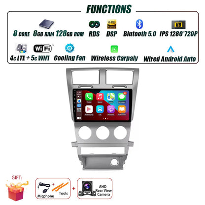 Car Radio Carplay For Dodge Avenger JS 2007 - 2010 For Dodge Nitro 2006 - 2011 Navigation GPS Android Auto Multimedia Player BT