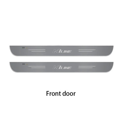 For Hyundai N Line N Performance Tucson Kona Elantra I40 Car Wireless LED Welcome Pedal Threshold Light passage Atmosphere lamp