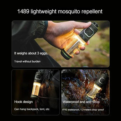 FLEXTAIL Tiny Repel S 2-in-1 Mosquito Repellent Wireless Portable Mosquito Killer Repellent Outdoor Camping Fishing Hiking Tents