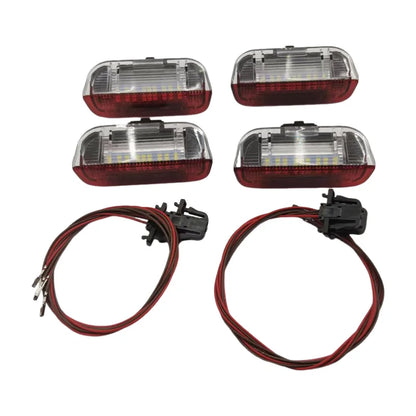LED Car Door Panel Courtesy Lights For Porsche Cayenne 958 Panamera Macan 718 Boxster Cayman 982 911 991 Series Interior Lamp