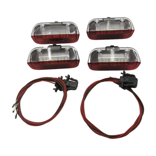 LED Car Door Panel Courtesy Lights For Porsche Cayenne 958 Panamera Macan 718 Boxster Cayman 982 911 991 Series Interior Lamp