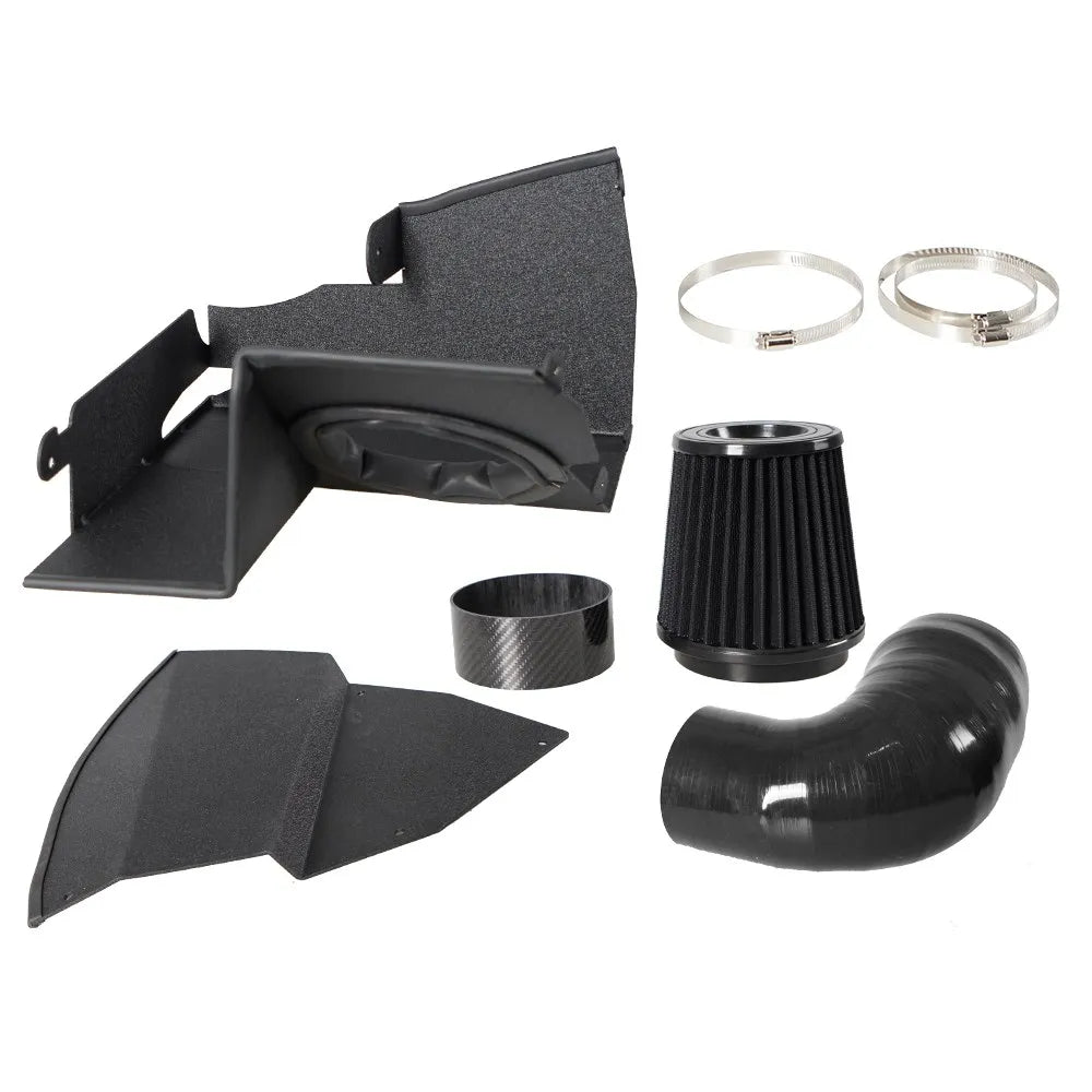 New Aluminium Tube Intake Pipe Kit Black Cold Air Filter System Engine Parts Car Air Intake Duct Tube For BMW G20 G21 320I 330I