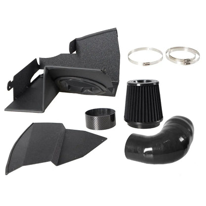 New Aluminium Tube Intake Pipe Kit Black Cold Air Filter System Engine Parts Car Air Intake Duct Tube For BMW G20 G21 320I 330I