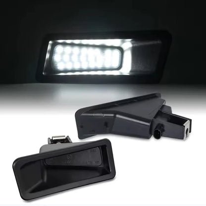 2Pcs LED Number License Plate light Lamps New Body For Dodge RAM 1500 Model 2019-2023 Car Accessories 6000K White OEM#68259696AD