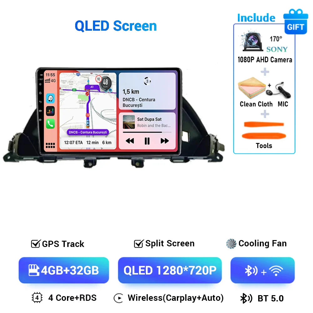 Android 15 For Honda Odyssey US Version 2010 20112012 2013 2014 2015 2016 2017 Car Radio Multimedia Video Player GPS Navigation