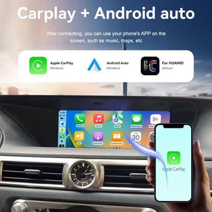 For Lexus GS GS200T GS250 GS350 GS400 GS450 2012 - 2017 Car Radio Multimedia Player Wireless Carplay Android Auto Autoradio Unit