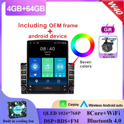 Car Radio Android 14 For Jeep Cherokee 5 KL 2014 - 2018 Auto Multimedia Video Player Navigation GPS carplay No 2din DVD 5G  Wifi