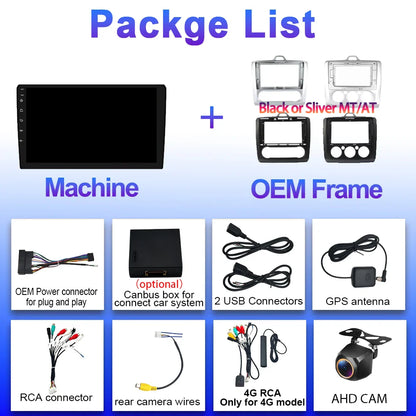 2din Android 14 Carplay Radio For ford focus 2 3 Mk2 Mk3 2004-2011 Automotive Car Multimedia GPS Autoradio 8 Core Wifi DSP BT