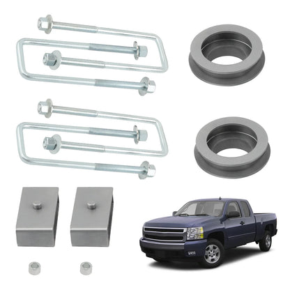 3" Front and 3" Rear Lift Kit For Chevrolet Silverado 1500 2WD 6-Lug 1999-2006