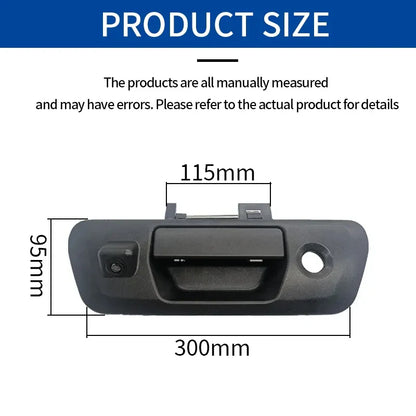 CCD NTSC Car Rear View Reverse Backup Camera Tailgate Handle Rear View Camera For Nissan Navara D23 NP300 2015 2016 2017 2018