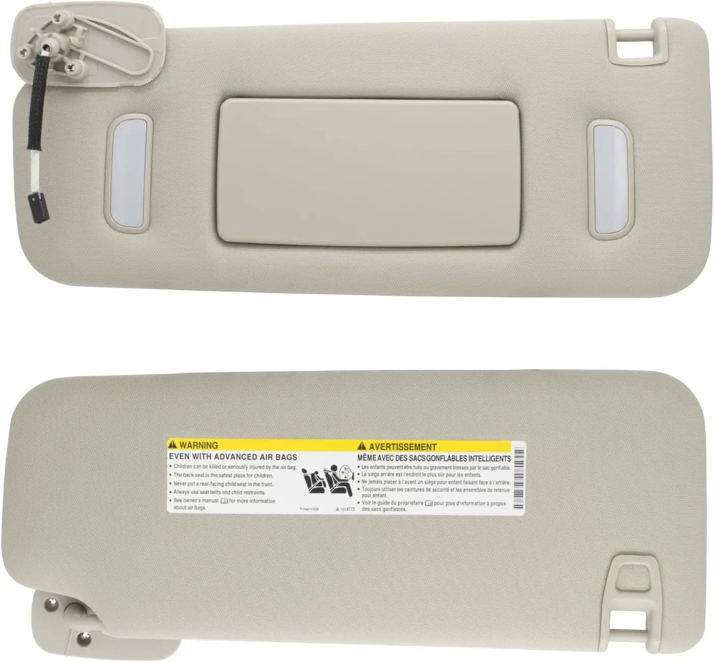 Sun Visor Car For Chevrolet Silverado Suburban Yukon GMC Sierra XL 1500 2500 3500 2007 2008 2009 2010 2011 2012 - 2014 22850306