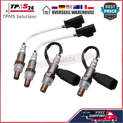 For Land Rover LR3 Land Rover Range Rover Sport 4Pcs Upstream&Downsream Oxygen Sensor O2 Sensor Lambda Sensor 234-9075 234-4264