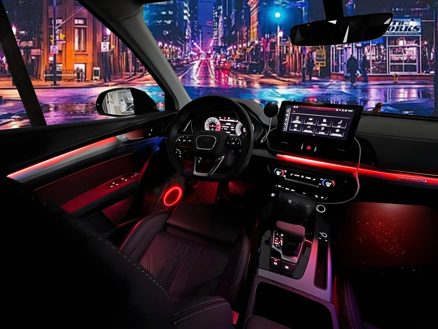For BMW 1 Series F40/F52 Car Interior Acrylic LED Atmosphere Lighting Strip 64Color APP to Enhance Driving Pleasure