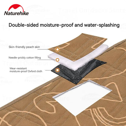 Naturehike Hexagonal Tent Mat Outdoor Moisture-proof Mat For 10-15 People Camping Picnic Beach Ground Cloth Washable Portable