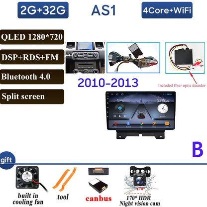 Car Radio Carplay For Land Rover Range Rover Sport 2005-2013 Navigation GPS Android Auto Multimedia Player 4G Wifi No 2din DVD