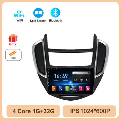 Android OS Car Radio Multimedia Stereo Player WiFi GPS Navigation Video For Chevrolet TRAX 2014 - 2016 Wireless Carplay 4G