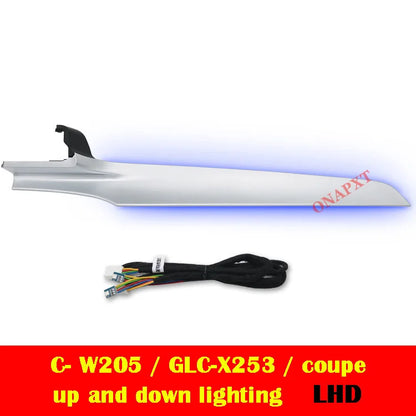 LED For Benz C/GLC Coupe W205 X253 C43 C63 C200 C180 Car Decorative Lamp MB Nozzle Air Vent 3D Tweeter Speaker Ambient Light